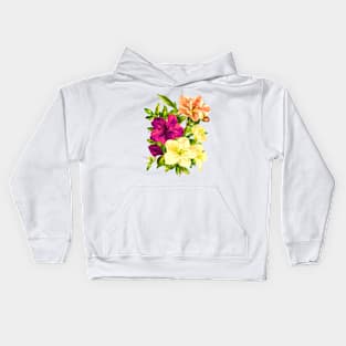 Beautiful Flowers III Kids Hoodie